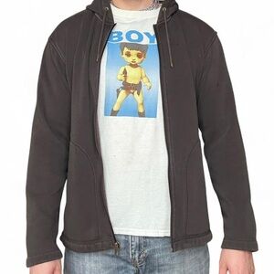 UGG super soft brown zip-up hoodie jacket